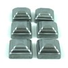 1 1/2" Pressed Steel Post Caps For Square Steel Posts