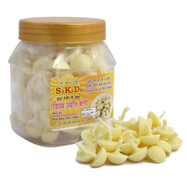 S K D Cow Ghee Diya (100 Pieces),15min Burning Time, Wax Free Cow Ghee Diya Batti, Pack of 1