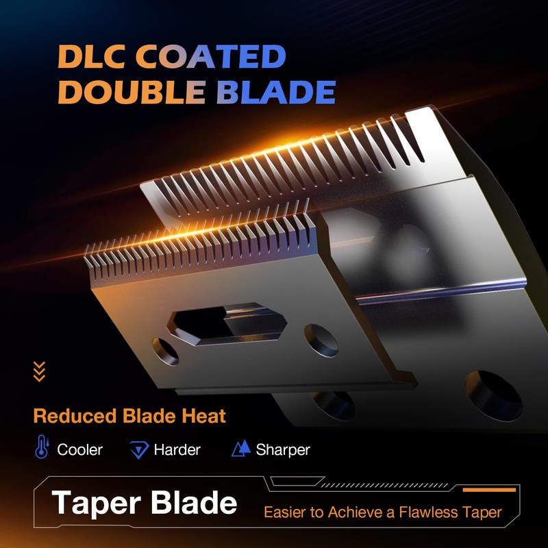 Professional Hair Clippers for Men- High Torque Brushless Motor with