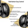 ZZOSRDR Bluetooth Headphones Over Ear, Foldable Lightweight Wireless Headset, Wireless