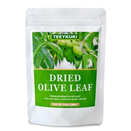 Dried Whole Olive Leaves, 2.0oz(56g), Premium Olive Leaf Tea, Sun Dried, No Additives