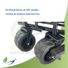 Breezee Market Carrito Compras Vagón Plegable Portátil Multiusos Resistente