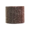 QWORK Flap Sanding Wheel, 2 Pack Wire Drawing Polishing Wheel,
