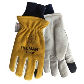 Tillman 1414CW Top Grain Cowhide Winter Drivers Gloves, Large
