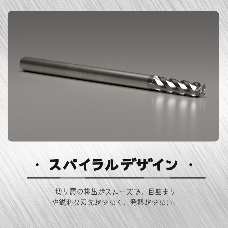 CSOOM Square End Mill, Coated, Carbide Square End Mill, High