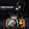 8mm Waterproof Dual Lens Industrial Digital Endoscope with 4.3in 1080P
