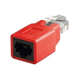Wentronic 68912-GB Modular Adaptor RJ45 Plug to Jack