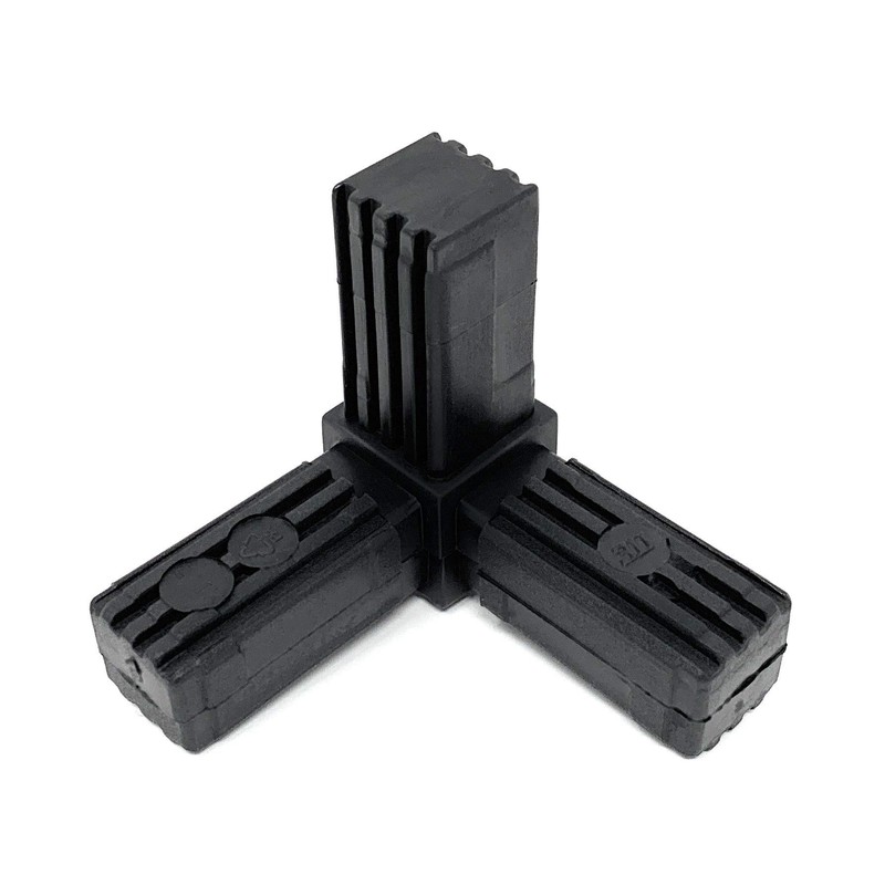 Design61 5x Connector for Square Pipes with Outlet Pipe Connector