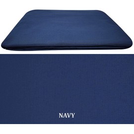 Arizone T180 Percale Standard Fitted Sheet in 14 Colours (Navy, Double)