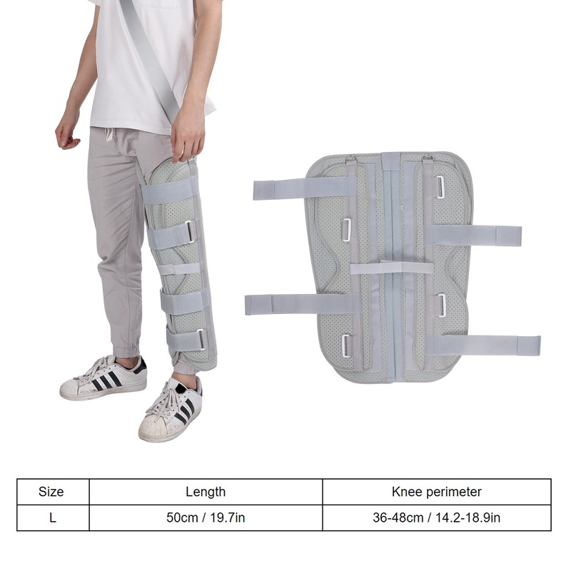 Knee Immobilizer Brace with Shoulder Sling Knee Splint Support for