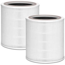 Core 400s Filter Replacement For Levoit Compatible With Levoit Core 400s Smart Wifi Air Puri-Fier, Core400s-Rf, High efficiency Filter and Activated Carbon, LRF-C401S-WUS, 2 Pack