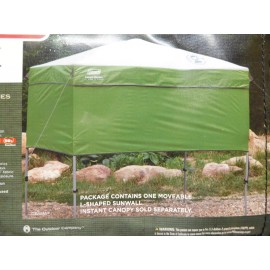 Coleman Sunwall for 7' x 5' Straight Leg Instant Canopy, CANOPY NOT INCLUDED