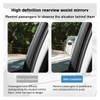 DUSCOKE 2PCS Adjustable Blind Spot Mirrors for Car Rear Seat