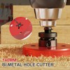 5-1/2 Inch (140mm) M42 Bi-Metal Hole Saw, Hex Shank Hole