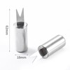Sarini 10PCS Stainless Steel Barbecue Fork Portable Sweet Corn Food