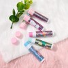 IBI 6 Pcs Fruit Flavored Lip Balm Set With Lanyard,