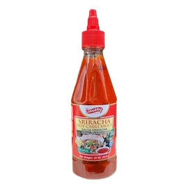 Shirakiku Thailand Sriracha Hot Chili Sauce Thai Boy | Chili, Water, Sugar, Acetic Acid | Ideal for Elevating the Taste of Asian Cuisine | Non-GMO, Gluten-free | 18oz - Pack of