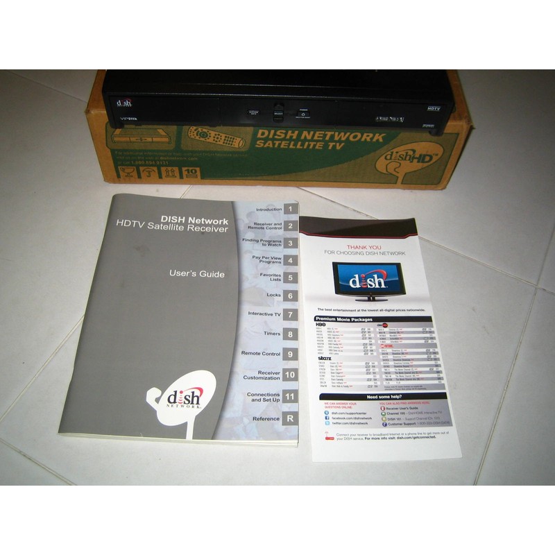 Dish Network Solo HD Receiver (Vip211k) (remanufactured)