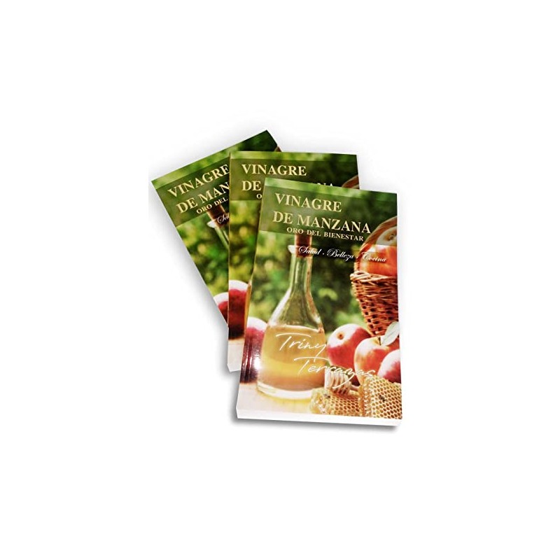 Libro Vinagre Manzana Oro Bienestar Salud Belleza Cocina