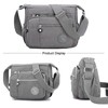 Milky Way Womens Nylon Crossbody Bag Waterproof Multi-Pocket Shoulder Tote