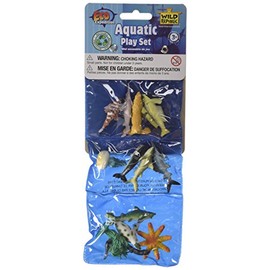 12 Piece Aquatic Animals Playset