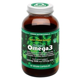 Green Nutritionals Green Omega3 Vegan Capsules 255mg
