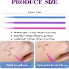Desechables El Cepillo de Extensión de Pestañas para Maquillaje Limpieza