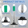 Pack of 5 Tyre Tread Depth Gauge, Intelligent Colour Coded