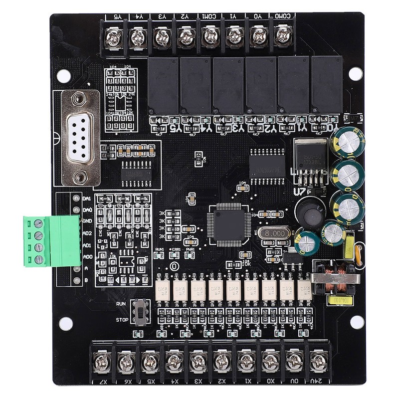 Industrial Control Board PLC Programmable Controller Module Temperature Probe FX1N14MR3N