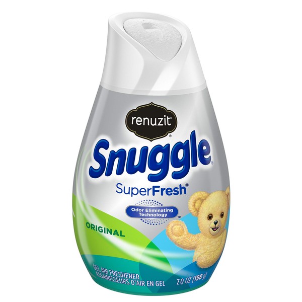 Renuzit Snuggle Gel Air Freshener, SuperFresh Original, 1 Count