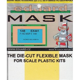 EDUEX441 1:48 Eduard Mask - F-15C MSIP II Eagle (for use with the Great Wall Hobby model kit) [MODEL KIT ACCESSORY]