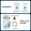 TATOFY Case Cover for AirPods 1&2, Stylish AirPods Case for