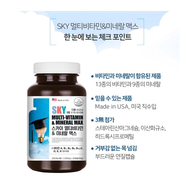 LFD partner company Above Nature Sky Multivitamin Mineral Max 1100mg
