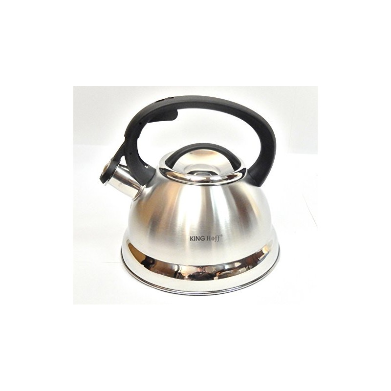 Whistling Kettle, Brushed Stainless Steel 2.2 L Induction