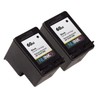 NUINKO 2 Pack Remanufactured for HP 60XL Ink Cartridge Black