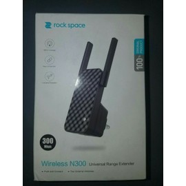 Rock Space N300 WiFi Range Extender Wireless Repeater, High Speed 2.4GHz