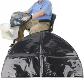 Scooter Tiller Cover, Foldable Mobility Scooter Control Panel Tiller Rain Dust Proof Cover Accessory