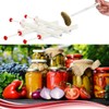 meekoo Set of 2 Pickle Picker Stainless Steel and Plastic