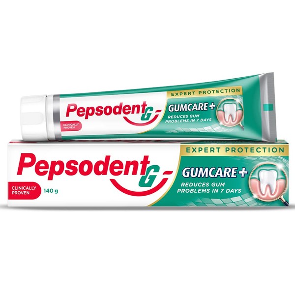 Pepsodent G Expert Protection Gum Care + - 140gm (Pack of 2)