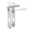 Avocet Affinity DHAFWHLLSA Lever Sprung Door Handle Set, White, Fixings