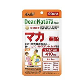 Asahi Group Foods Dear Natura Style Maca x Zinc, 40 Tablets