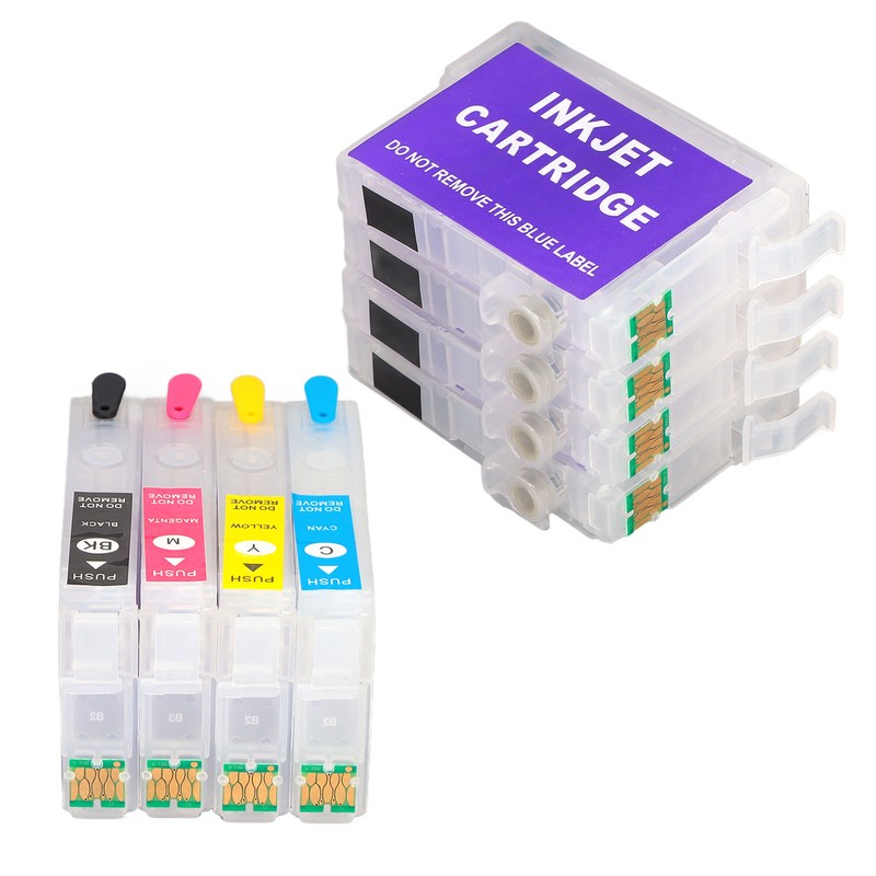 Refillable Ink Cartridge PP Cartridges Replacement for XP‑200 XP‑300 XP‑400