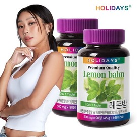 레몬밤 90정 2병 6개월분) Lemon Balm 90 Tablets 2 Bottles 6 Months Supply