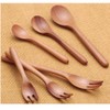 (TV Series Crafts (yamasita Craft) Wooden New Fork Large Natural