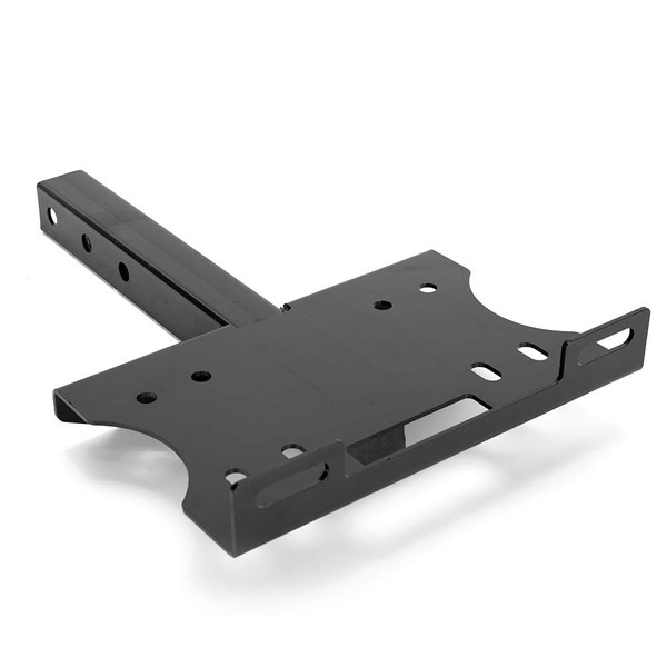 FieryRed Hitch Winch Mounting Plate with 2" Receiver, Trailer Winch Mount Bracket Fit for ATV UTV Truck
