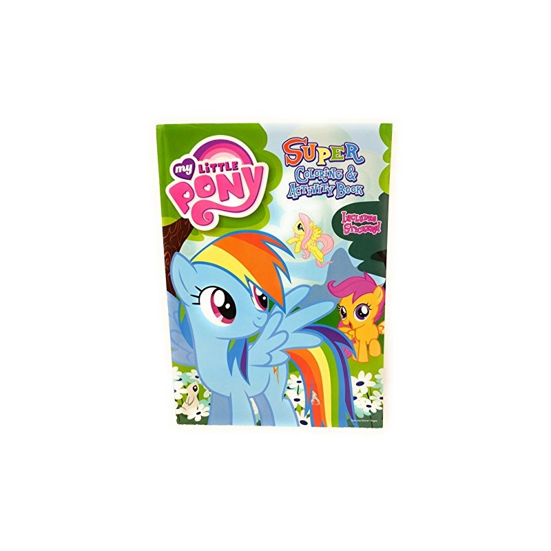 My Little Pony Super Coloring & Activity Book (Includes Stickers)