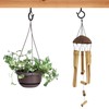 Q Hangers 100 Pack Screw-in Hooks for Outdoor String Lights,