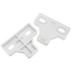 FINBe 10PCS Cabinet Hinge Gaskets Semi-Cover Buffer Closed Cabinet Hinges