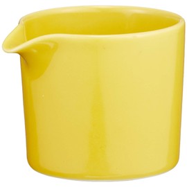 Saikaitoki (Saikaitoki) Hasami Ware Common Common Milk Pitcher Yellow Capacity Approx. 100ml Microwave and Dishwasher Safe 18301