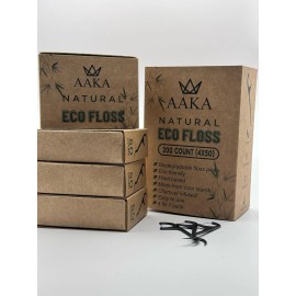 Biodegradable Dental Floss Picks- Plant Based- Eco Friendly Oral Care with Vegan